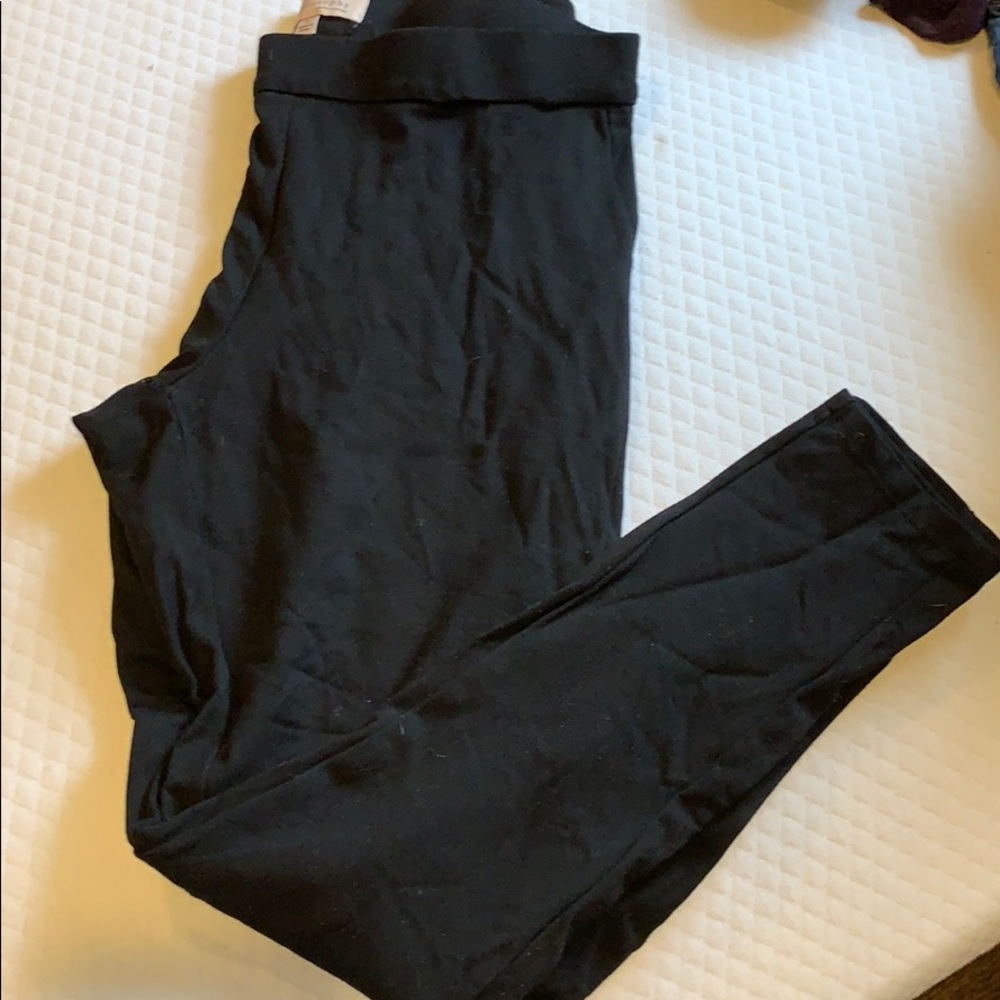 Philosophy Black Leggings